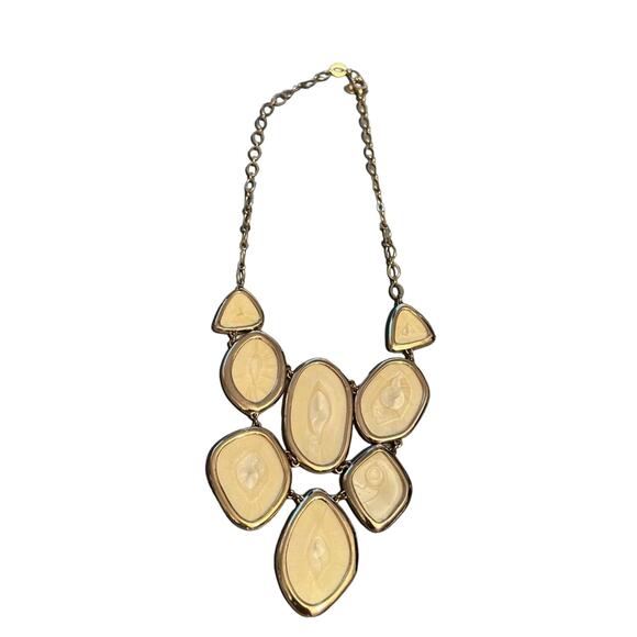 Stella & Dot Jewelry - Stella & Dot Gold Tone Statement Necklace